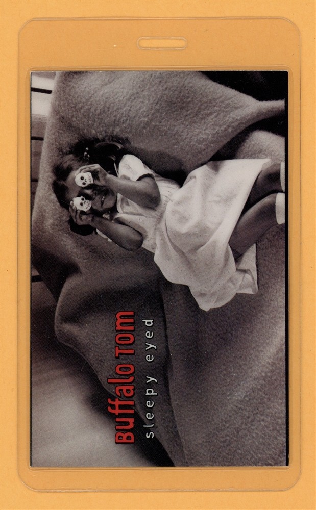 Buffalo Tom 1995 Sleepy Eyed Tour Laminated Backstage Pass