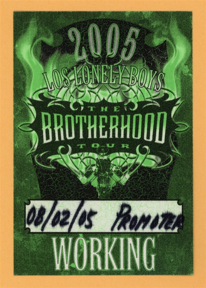 Los Loney Boys 2005 Brotherhood Concert Tour WORKING Backstage Pass