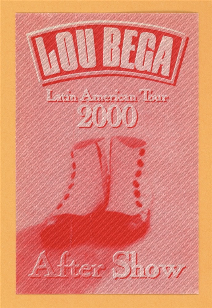 Lou Bega 2000 Latin American Concert Tour AFTER SHOW Backstage Pass
