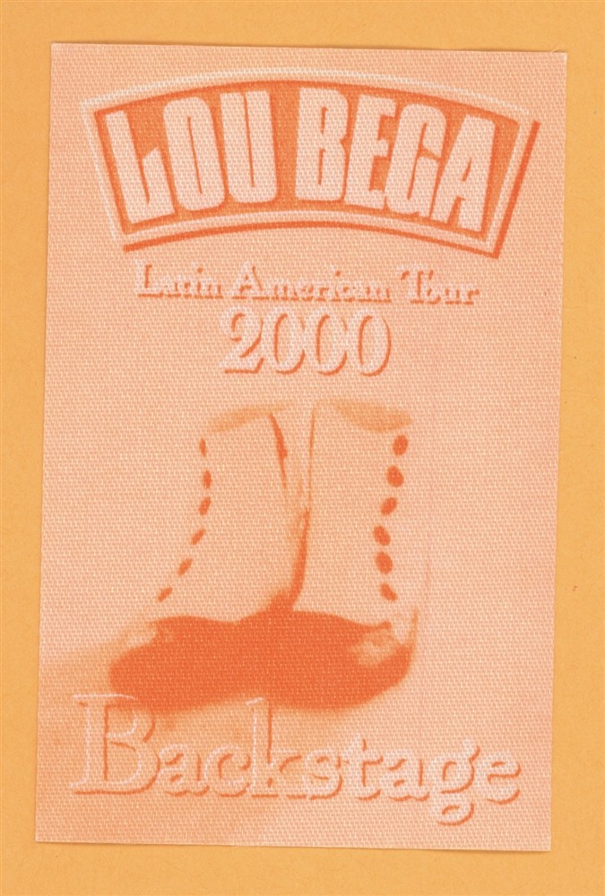 Lou Bega 2000 Latin American Concert Tour Backstage Pass