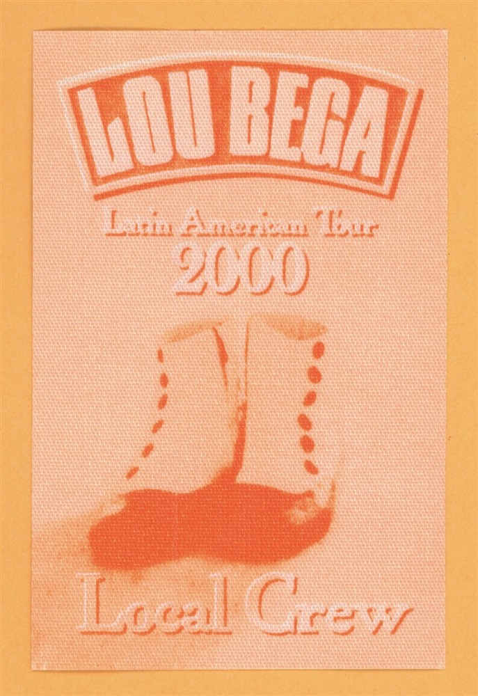 Lou Bega 2000 Latin American Concert Tour CREW Backstage Pass