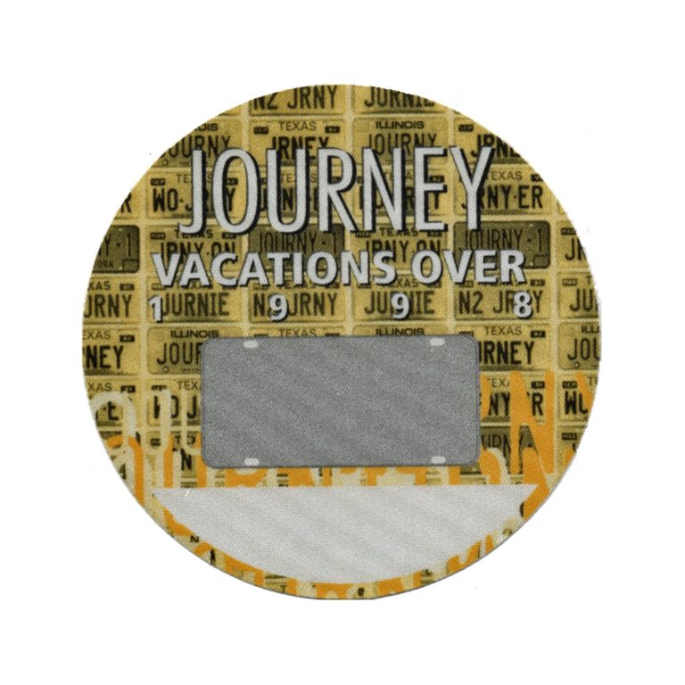 Journey 1998 Vacation's Over Concert Tour All Access Backstage Pass