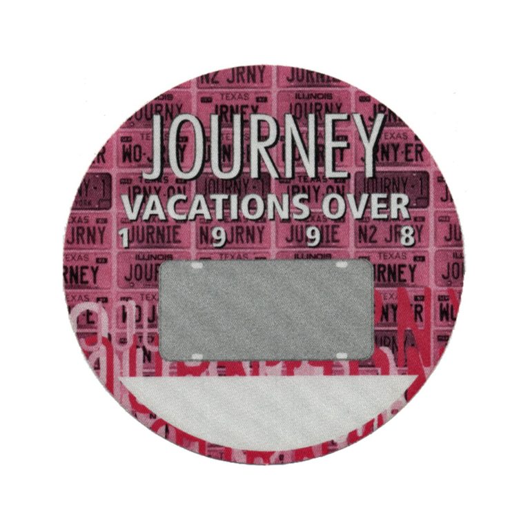 Journey 1998 Vacation's Over Concert Tour All Access Backstage Pass