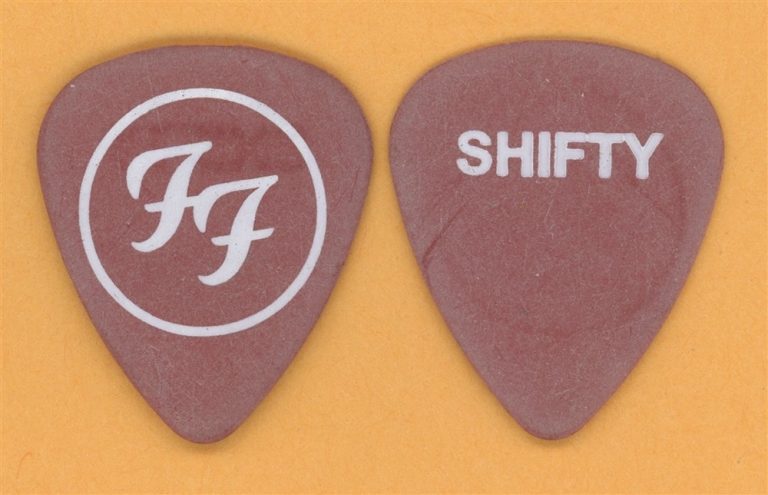 Foo Fighters Chris Shiflett Shifty Vintage Guitar Pick - 2003 One by One Tour