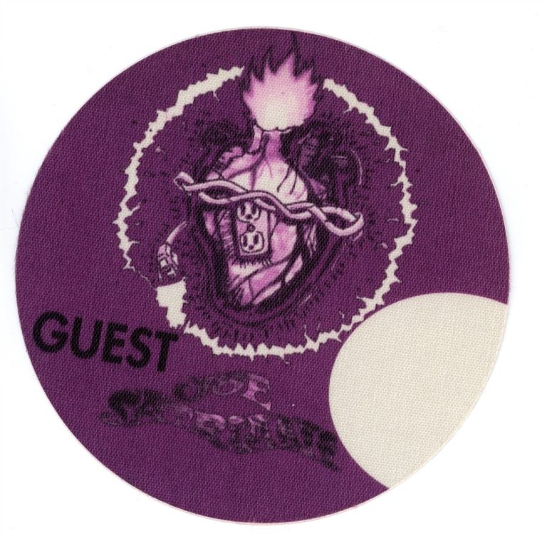 Joe Satriani 1995 Luminous Flesh Giants Concert Tour Guest Backstage Pass