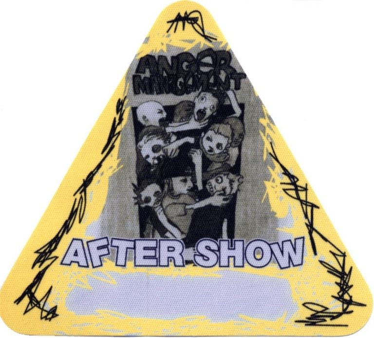 Eminem 2000 Anger Management Concert Tour After Show Backstage Pass