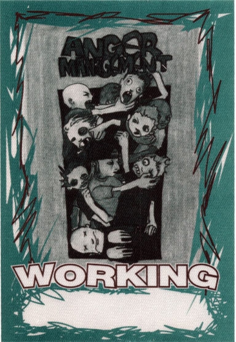 Eminem 2000 Anger Management Concert Tour Working Backstage Pass