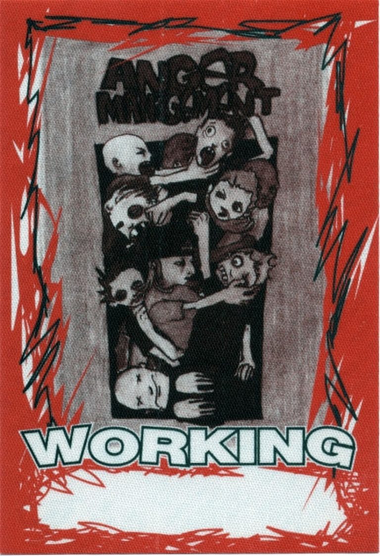 Eminem 2000 Anger Management Concert Tour Working Backstage Pass