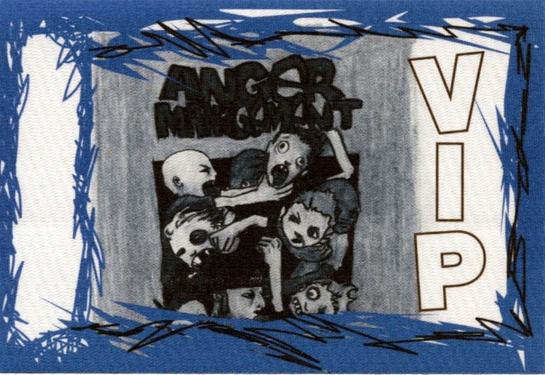 Eminem 2000 Anger Management Concert Tour VIP Backstage Pass