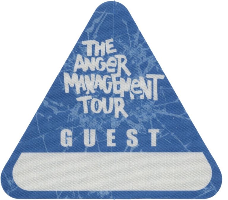 Eminem 2002 Anger Management Concert Tour Guest Backstage Pass