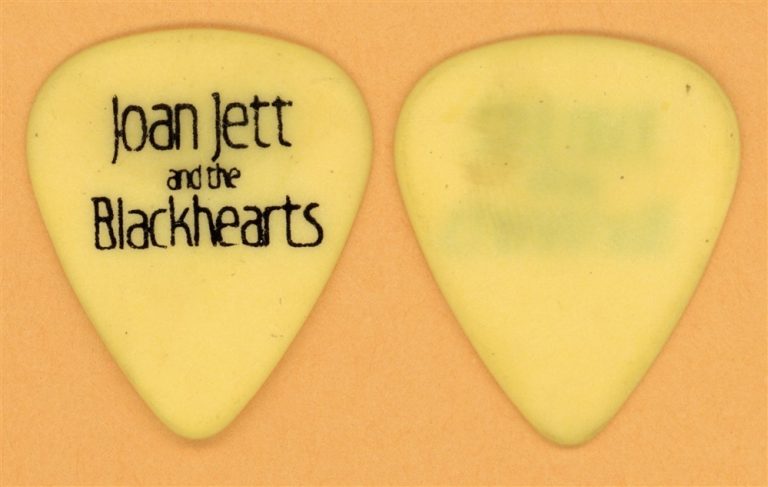 Joan Jett and the Blackhearts Vintage Guitar Pick - 1990's Tour