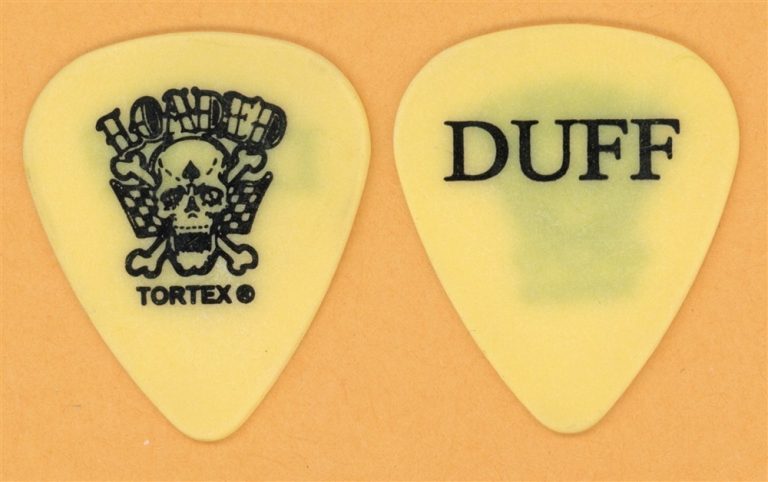 Loaded Duff McKagan Guns N Roses Vintage Guitar Pick - 2002 Tour
