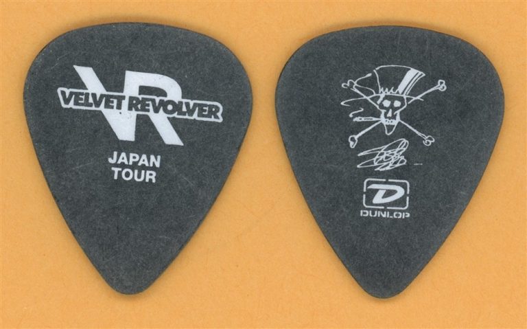 Velvet Revolver Slash Guns N Roses Vintage Guitar Pick - 2005 Japan Tour