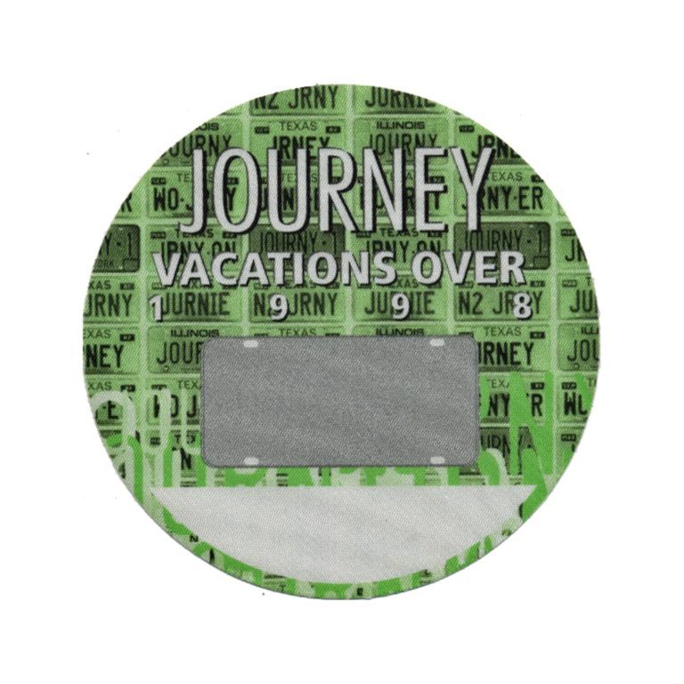 Journey 1998 Vacation's Over Concert Tour All Access Backstage Pass