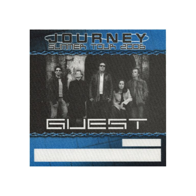 Journey 2006 Generations Concert Tour Guest Backstage Pass