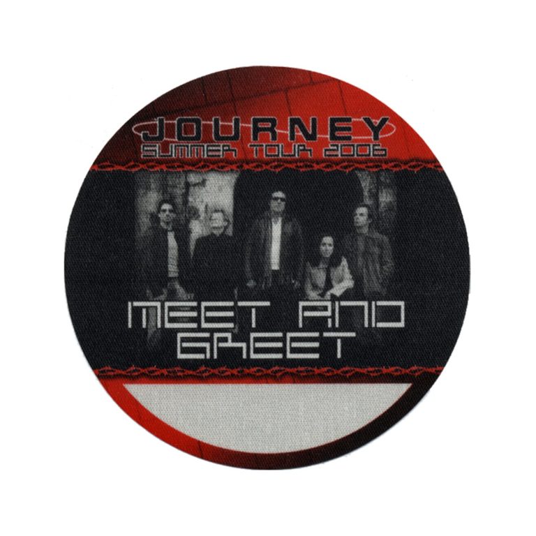 Journey 2006 Generations Concert Tour Meet & Greet Backstage Pass