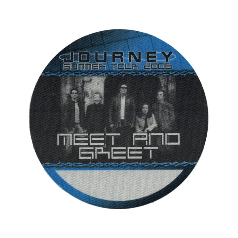 Journey 2006 Generations Concert Tour Meet & Greet Backstage Pass