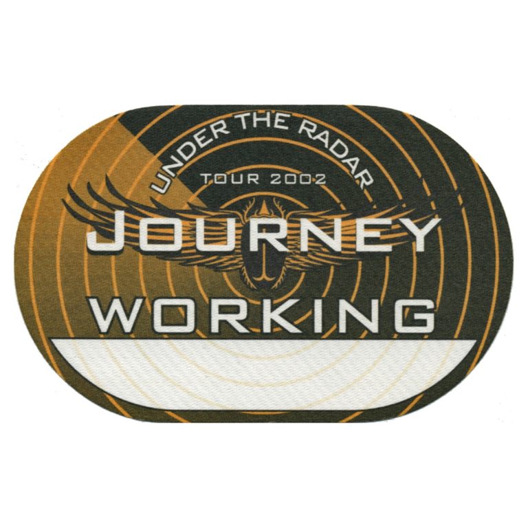 Journey 2002 Arrival Concert Tour Working Backstage Pass