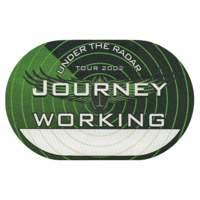 Journey 2002 Arrival Concert Tour Working Backstage Pass