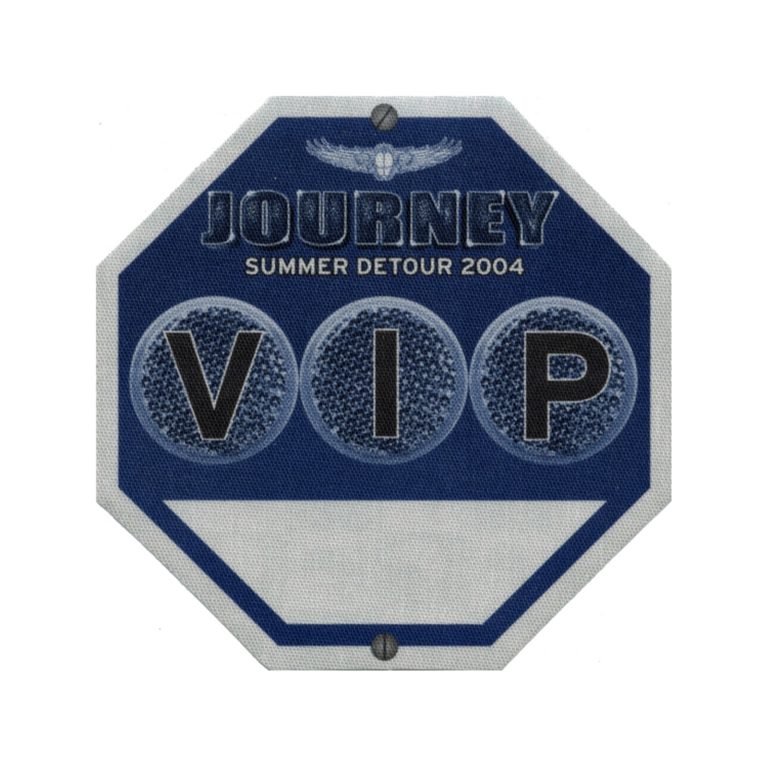 Journey 2004 Summer DeTour Concert Tour VIP Backstage Pass