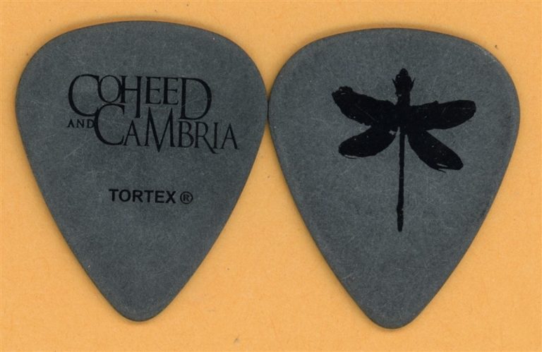 Coheed and Cambria Claudio Sanchez Guitar Pick - 2005 Eyes of Madness Tour