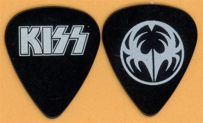 KISS Gene Simmons Meet-n-Greet Vintage Guitar Pick - 2010 Sonic Boom Tour
