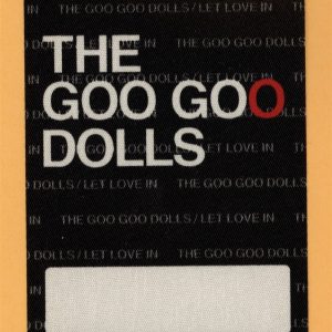 Goo Goo Dolls 2006 Let Love In Concert Tour WORKING Backstage Pass