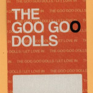 Goo Goo Dolls 2006 Let Love In Concert Tour WORKING Backstage Pass