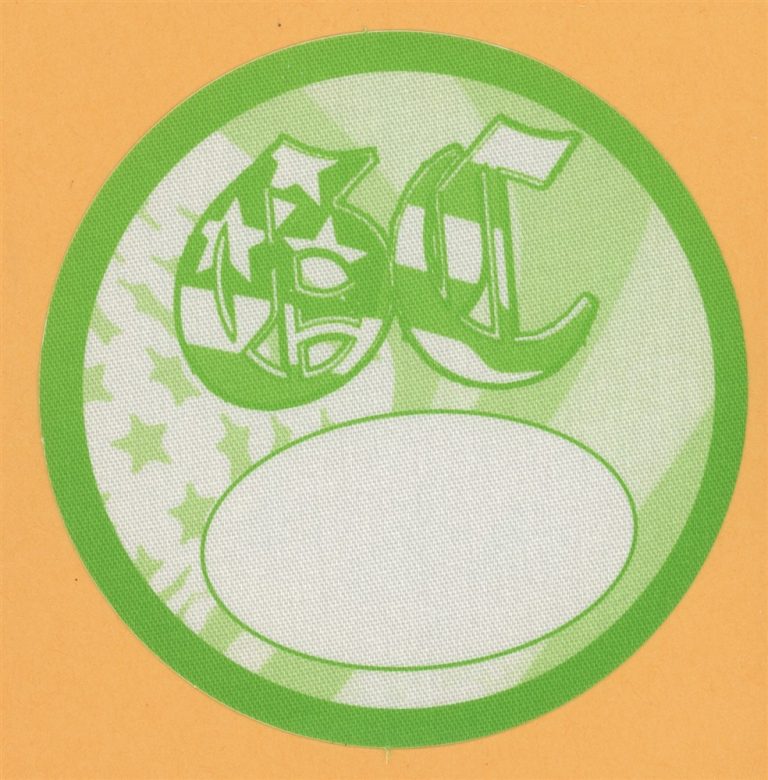 Good Charlotte 2001 Concert Tour GUEST Backstage Pass