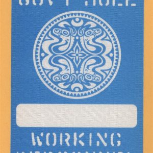 Gov't Mule 2004 Déjà Voodoo Concert Tour WORKING Backstage Pass