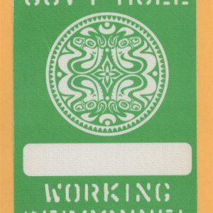 Gov't Mule 2004 Déjà Voodoo Concert Tour WORKING Backstage Pass