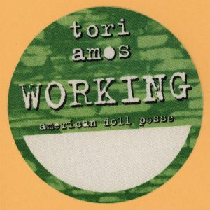 Tori Amos 2007 American Doll Posse Concert Tour Working Backstage Pass