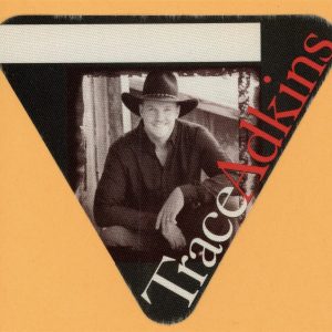 Trace Adkins 1996 Dreamin' Out Loud Concert Tour After Show Backstage Pass