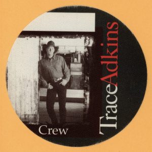 Trace Adkins 1996 Dreamin' Out Loud Concert Tour Crew Backstage Pass