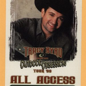 Tracy Byrd 1999 Outdoor Obsession Concert Tour All Access Backstage Pass