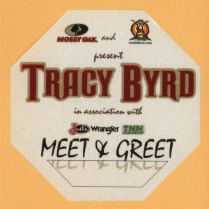 Tracy Byrd 1999 Outdoor Obsession Concert Tour Meet & Greet Backstage Pass