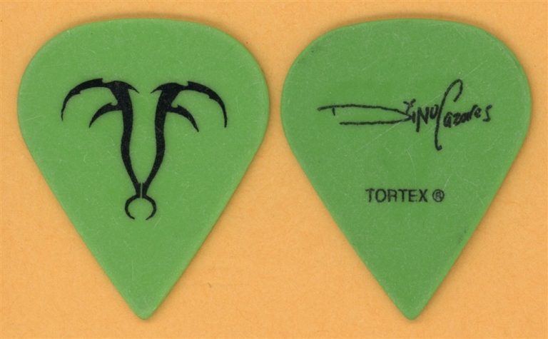 Fear Factory Dino Cazares Vintage Guitar Pick - 2010 Mechanize Tour