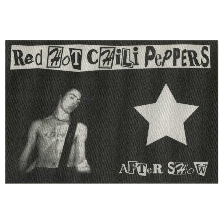 Red Hot Chili Peppers 1999 Californication Concert Tour Aftershow Backstage Pass