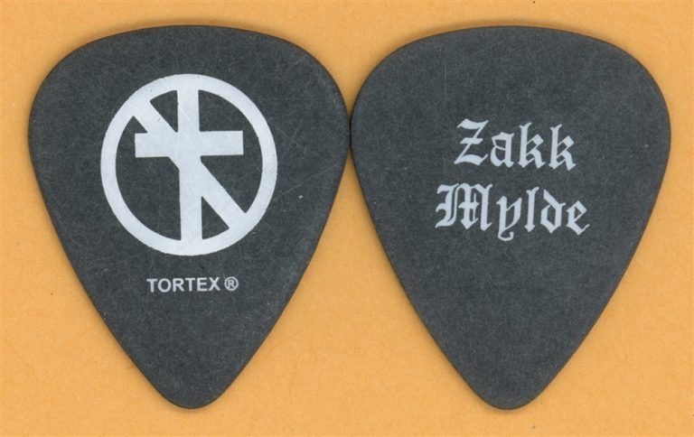 Bad Religion Greg Hetson Zakk Mylde Vintage Guitar Pick - 2006 Tour