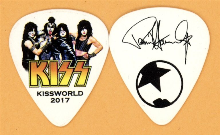 KISS Paul Stanley Vintage Guitar Pick - 2017 KISSWORLD Tour