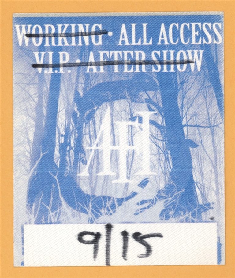 AFI 2006 Decemberunderground Tour AA Backstage Pass