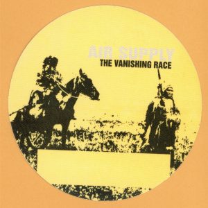 Air Supply 1994 Vanishing Race Concert Tour Backstage Pass