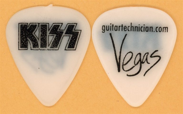 KISS Vegas Vintage Guitar Pick - 2003 World Domination Tour