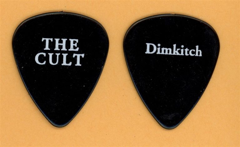 The Cult Mike Dimkitch Vintage Guitar Pick - 2001 Beyond Good And Evil Tour