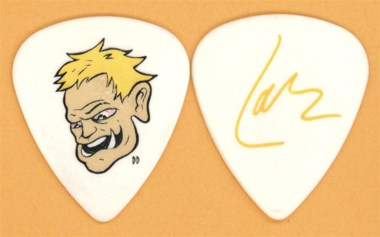 Metallica Lars Ulrich V1 Vintage Guitar Pick - 2004 St. Anger Tour
