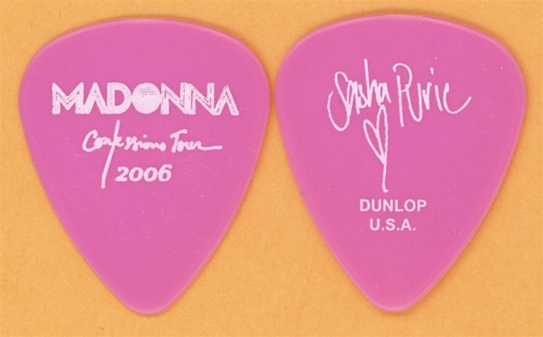 Madonna Stuart Price Vintage Guitar Pick - 2006 Confessions Tour