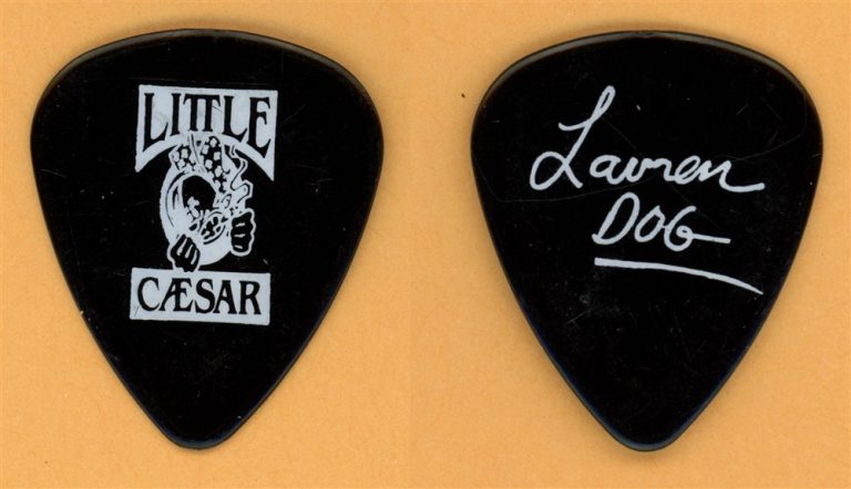 Little Caesar Lauren Dog Vintage Tour Guitar Pick