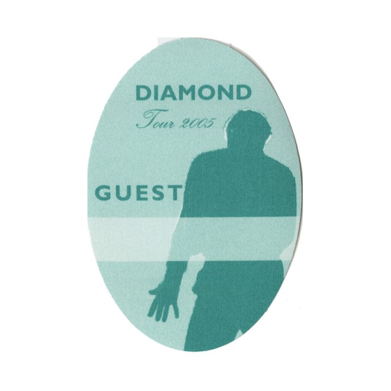 Neil Diamond 2005 12 Songs Concert Tour Guest Backstage Pass