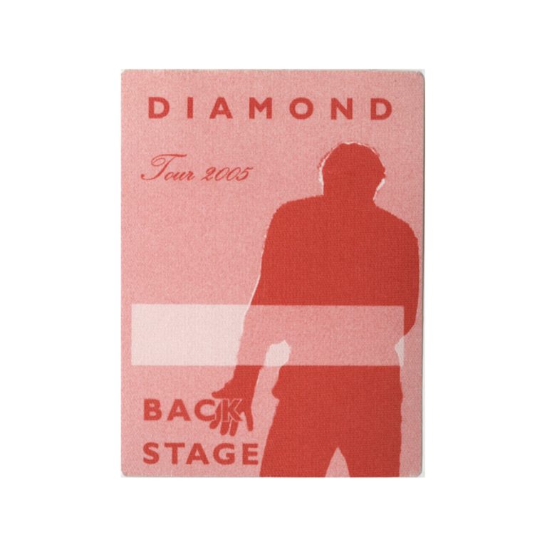 Neil Diamond 2005 12 Songs Concert Tour Backstage Backstage Pass