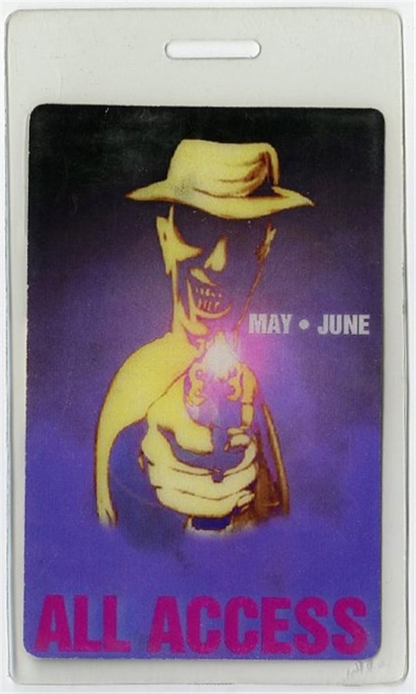 The Offspring All Access Laminated Backstage Pass - 1995 Smash Tour